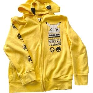 Pokemon Yellow Pikachu Kids Hoodie